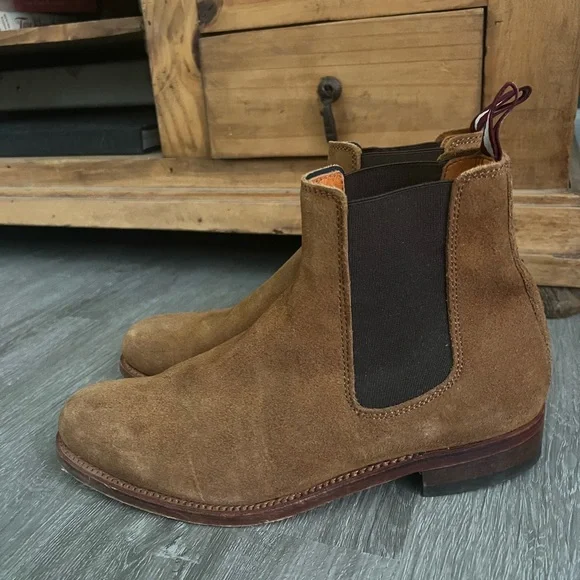 Cordings Duke for Cordings suede Chelsea boot - Picture 4 of 11
